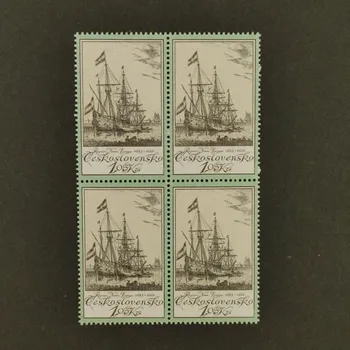 Sběratelství Čtyřblok ČSR, 1Kčs, Pof.2208**