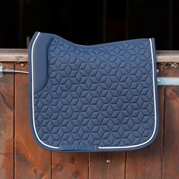 Vybavení pro koně Drezurní podsedlová dečka HH, Softshell, modrá, DR