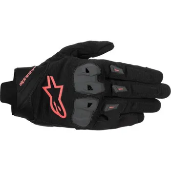 Moto rukavice Rukavice SP X 1, ALPINESTARS (černá/červená fluo) 2026 (Velikost: S)