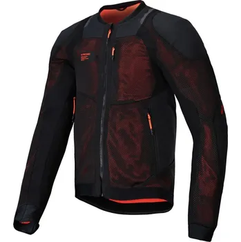 Moto bunda Letní bunda na motorku ALPINESTARS TROOP-AIR PRO (černá/červená fluo) 2025
