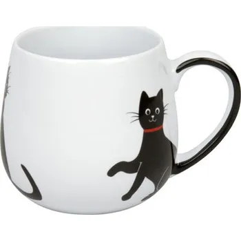 Könitz porcelán, Německo KP - Porcelánový hrnek My Lovely cats - red necklace - buclák Mé rozkošné kočky - 420 ml