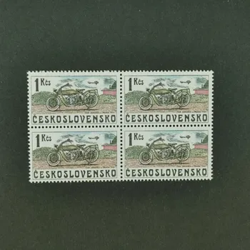 Sběratelství Čtyřblok ČSR, 1Kčs, Pof.2157**