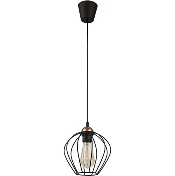 TK LIGHTING Lustr - GALAXY 1640, Ø 19 cm, 230V/15W/1xE27, černá/měď