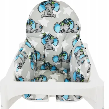 Polštář POLŠTÁŘ do židličky Ikea Antilop Piccolo, bavlněný, vyplněný