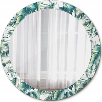 Zrcadlo Nástěnné Zrcadlo Rám Glamour Listy 80 cm