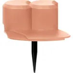 PROSPERPLAST Zahradní palisáda - HAPPY GRASS Barva: terakotová