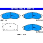 Sada brzdových destiček, kotoučová brzda ATE 13.0460-5632.2