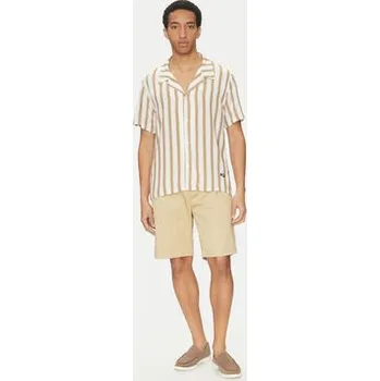 Pánské oblečení BOSS Košile Beach 50535793 Béžová Regular Fit M
