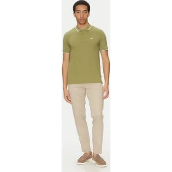 BOSS Polokošile Parlay 190 50494697 Zelená Regular Fit XL