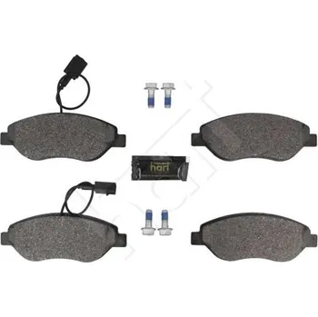 Brzdová destička Sada brzdových destiček, kotoučová brzda HART 261 755