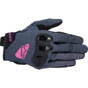 Moto rukavice Rukavice CHROME V2, ALPINESTARS, dámské (tmavě šedá/černá/fialová) 2026 (Velikost: M)