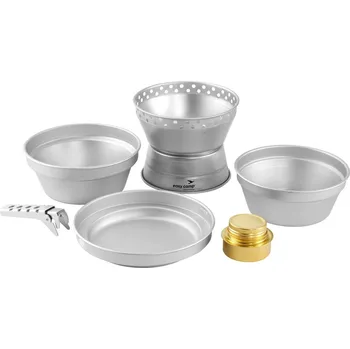 Kempingové nádobí Set nádobí a hořáku Easy Camp Storm Cooker Barva: stříbrná