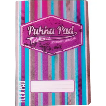 Sešit A5 s mřížkou Pukka, 60 listů