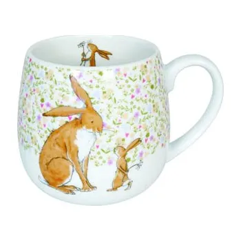 Könitz porcelán, Německo KP - Porcelánový hrnek Guess How much I love you buclák - 420 ml