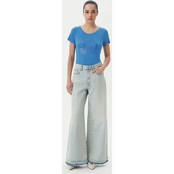 Liu Jo Beachwear T-Shirt VA5157 JS360 Modrá Regular Fit S