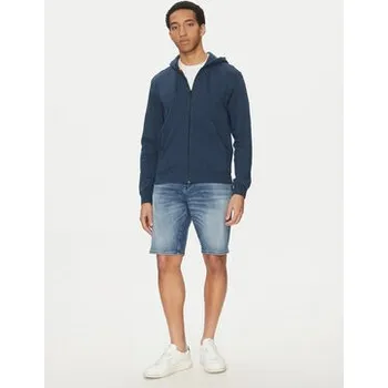 Pánské oblečení BOSS Mikina Zetalky 50508578 Modrá Regular Fit XXL