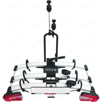 Nosič kol Veturo 3 PRO skládací pro 3 kola | Nosič kol na tažné zařízení + DÁREK + Doprava ZDARMA