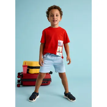 Chlapecké teplákové kraťasy modré Mayoral 3227 Velikost: 8 let (128 cm)