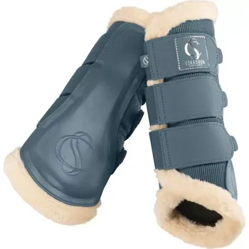 Koňské kamaše Kamaše Eskadron Sports Mesh Fauxfur S/S 25, světle modré, Full