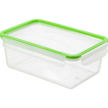 Svačinový box Dóza na potraviny - ROTHO CLIC&LOCK Objem: 2000 ml, Barva: zelená