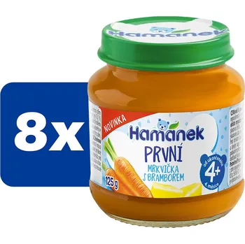 Hamánek První příkrm Mrkvička s bramborem - 8 x 125 g