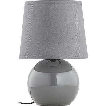 Lampička TK LIGHTING Stolní lampa - PICO 5159, Ø 18 cm, 230V/40W/1xE14, šedá (VYSTAVENO NA PRODEJNĚ)
