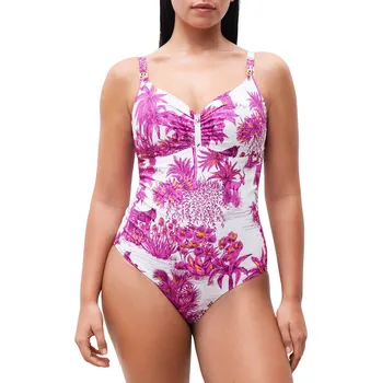 Dámské plavky Jednodílné plavky CHANTELLE (17UR0-01), Velikost 75F, Barva bílá