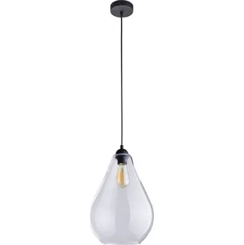 TK LIGHTING Lustr - FUENTE 4320, Ø 24 cm, 230V/15W/1xE27, čirá/černá