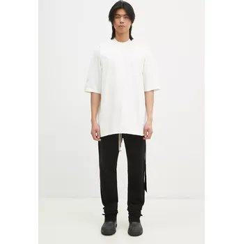 Bavlněné tričko Rick Owens Jumbo Ss T, L, béžová, 01X