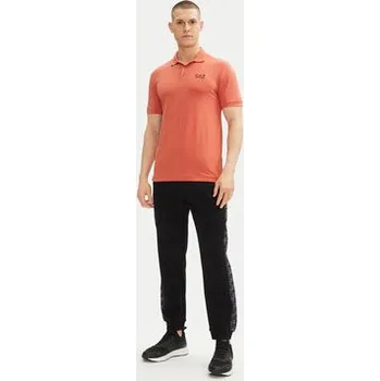 Pánské tričko EA7 Emporio Armani Polokošile 8NPF14 PJVQZ U3010 Oranžová Regular Fit XXL