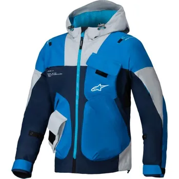 Moto bunda Bunda MOGRESS AIR, ALPINESTARS (modrá/tmavě modrá/šedá) 2026 (Velikost: 4XL)