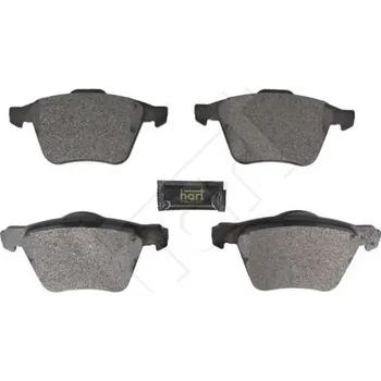 Brzdová destička Sada brzdových destiček, kotoučová brzda HART 261 855