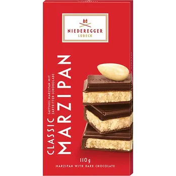 Čokoláda Niederegger Hořká čokoláda plněná marcipánem 110g