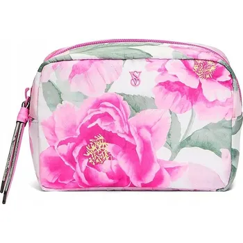 Kosmetická taška Malá kosmetická taštička Victoria's Secret s květinovým vzorem