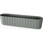 PROSPERPLAST Truhlík - BOARDEE CASE Rozměr: 58,7x14,4 cm, Barva: šedá