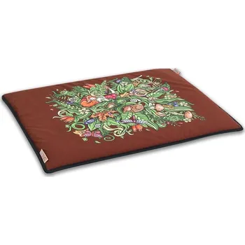 Pelíšek pro psa Akinu ČESKÝ LES Podložka pro psy hříbková hnědá S 70 x 54 cm