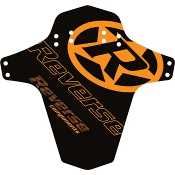 Blatník na kolo Blatník přední Reverse MudGuard Logo Black / Fox Orange