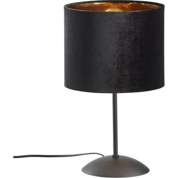 Lampička TK LIGHTING Stolní lampa - TERCINO 5553, Ø 20 cm, 230V/15W/1xE27, černá/zlatá