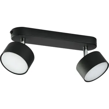 TK LIGHTING Bodový lustr - CLARK 3403, 230V/10W/2xGX53, černá/chrom