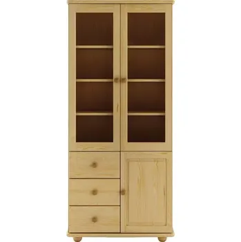 Šatní skříň DREWMAX Vitrína KW116