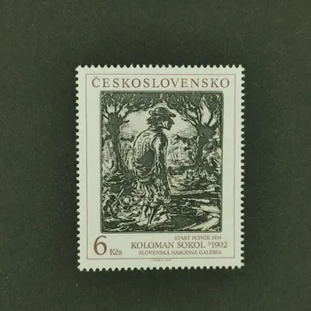 Sběratelství Známka ČSR, 6 Kčs, Pof.3025**