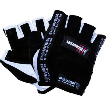 Fitness rukavice Fitness rukavice Power System Workout Black XS