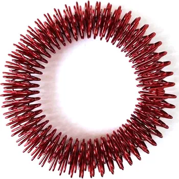 Masážní míček SU JOK masážní akupresurní náramek červená 5 barev