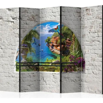 Paraván Paraván 5dílný - Okno do ráje II