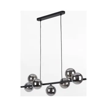 Černé závěsné svítidlo koule ESTERA VII