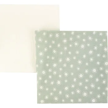 Dětská deka Bambusová dečka, přehoz, pleny, držák na dudlík Jamiks Bien barva: zelená