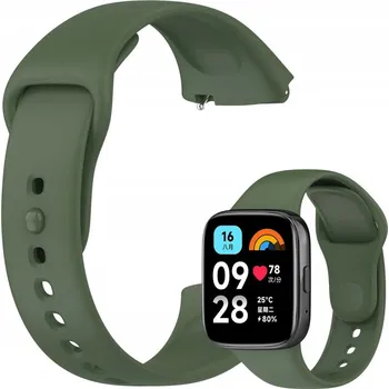 Příslušenství k chytrým hodinkám ŘEMÍNEK PRO HODINKY CHYTRÉ HODINKY XIAOMI REDMI WATCH 3 LITE/ACTIVE ZELENÝ ŘEMÍNEK