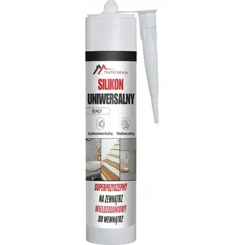 Tmel SILIKON UNIVERZÁLNÍ BÍLÝ PROTI PLÍSNÍM STAVEBNÍ TMEL 300ML