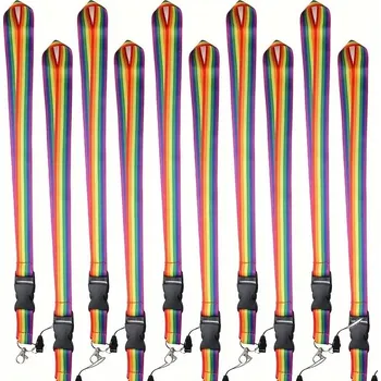 Šňůra na krk - Duha PRIDE