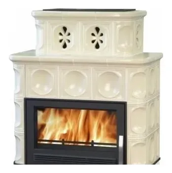 Krbová kamna ABX, spol. s.r.o. ABX KARELIE exklusive kachlová kamna 5-12kW, rovný sokl, písková